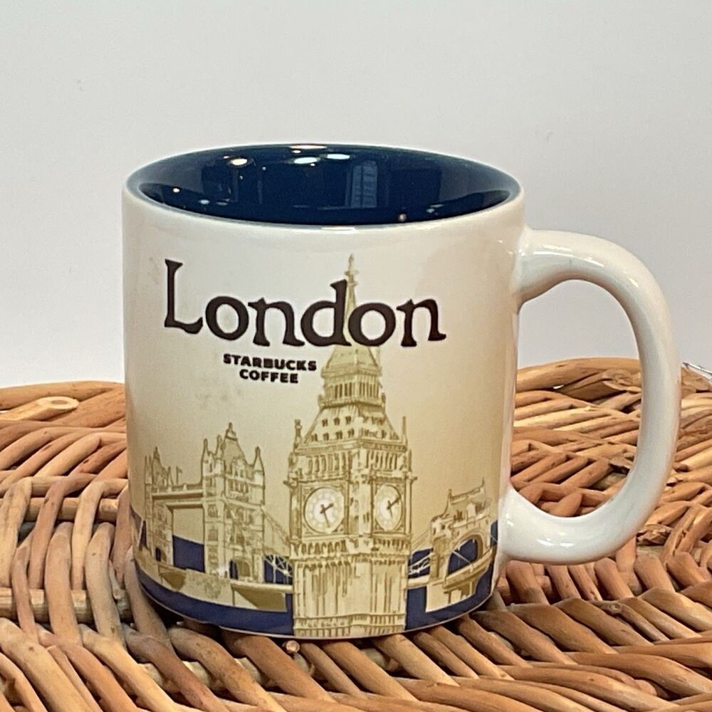 Starbucks LONDON Collectors Series 3 oz Espresso Demitasse Mug 2017 Coffee